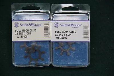 (2) Smith And Wesson PC M929 9mm / 38 Super Full Moon Clip - 3 Pack Free Ship • $41.99