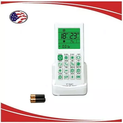 KT-Super1 Mini Split AC Remote Compatible With Daewoo Midea Panasonic Hyundai • $10.50