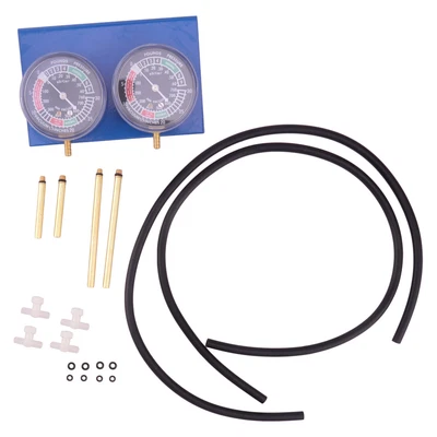 $36.50 • Buy 2 Cylinder Motorcycle Fuel Vacuum Carburetor Synchronizer Gauge Carb Sync Kit