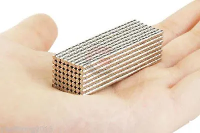 100pcs Neodymium Disc Mini 2 X 2mm Rare Earth N50 Strong Magnets Craft Models • $2.78