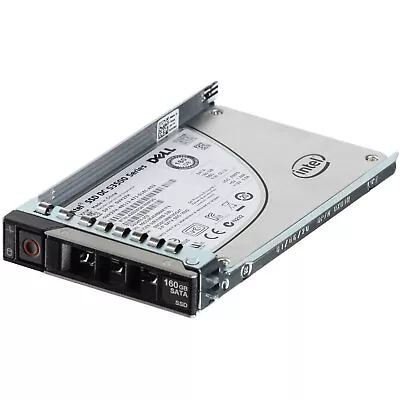 Dell 160GB 3Gbps SATA RI MLC 7mm 2.5 SSD S3500 Used (VH27H-R-OSTK) • $59