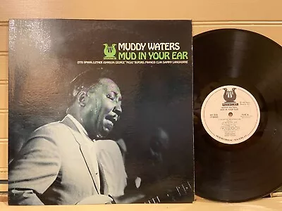 MUDDY WATERS - Mud In Your Ear - MR-5008 Promo 1973 Vinyl Lp Ex • $38