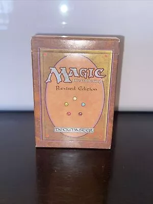 Magic The Gathering - Revised Edition Starter Deck - 1994 Open With Instructions • $95
