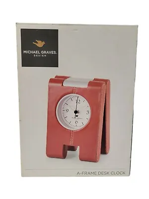 Table Shelf Travel Mantle Clock Michael Graves Design • $9.99