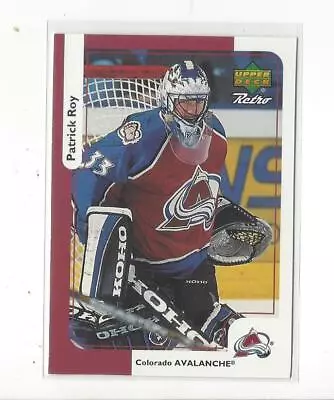 1999-00 McDonald's Upper Deck #MCD15 Patrick Roy Avalanche • $0.99