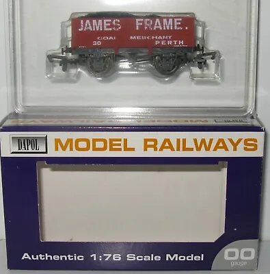 £18.45 • Buy Dapol Limited Ed. Red-Brown 5 Plank 8T Wagon #30 James Frame Coal Perth