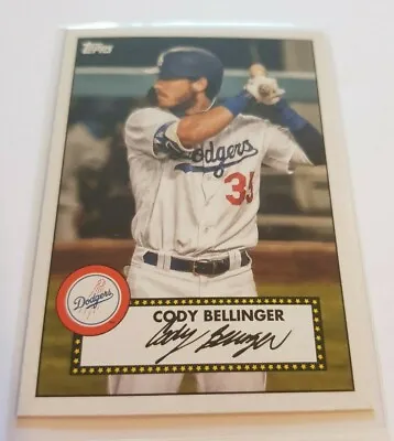 Topps 2021 Series 1 - Cody Bellinger - Los Angeles Dodgers - 1952 Redux Card  • £3.99