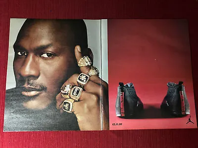 Michael Jordan For Nike Jumpman23 Sneakers 2-page 1999 Print Ad - Great To Frame • $6.95