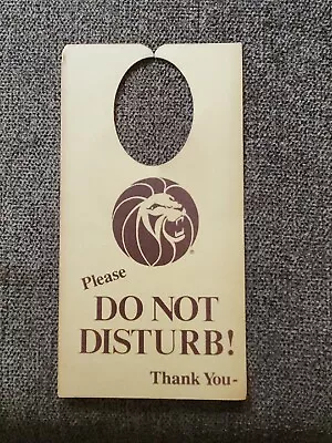 Vintage MGM Resorts  Do Not Disturb  Sign • $10