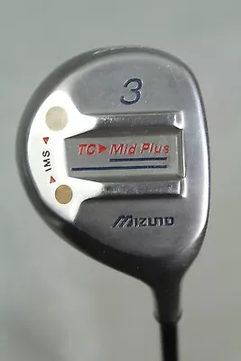 Mizuno 3 Wood Golf Club TC Mid Plus Right Hand Graphite Shaft 43  Lamkin Ladies • $10.99