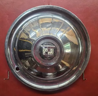 1930s 40s Cadillac Fleetwood Eldorado Deville Hubcap 14  Wheel Cover AFTERMARKET • $29.99