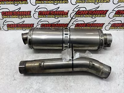 ♻️ Yamaha Yzf R6 5SL 2005 Micron Exhaust Silencer & Link Pipe ♻️ • $155.63