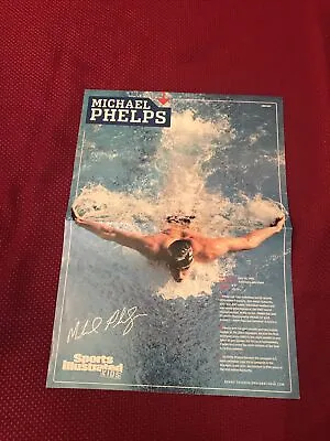 Michael Phelps Alfonso Soriano 2007 Sports Illustrated For Kids 11x15 Poster • $1.99