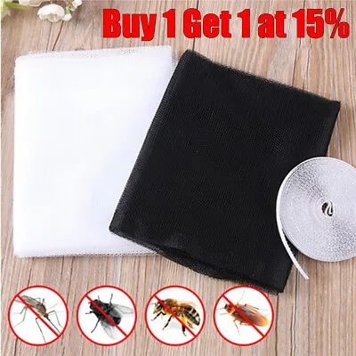 £3.80 • Buy Window NET Mesh Screen FLY INSECT Mosquito Moth Insect Screen Netting Cover UK
