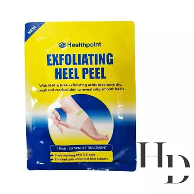 Healthpoint Exfoliating Heel Peel Treatment Remove Dry Cracked Skin - Vegan • £3.78