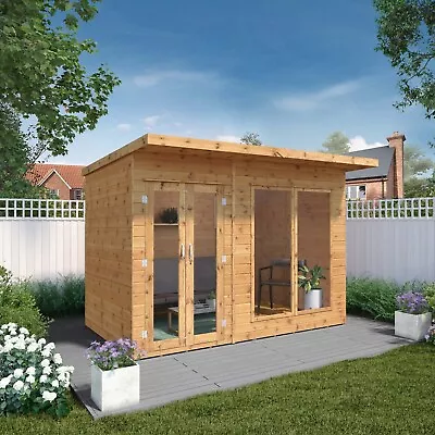 Waltons Pent Maine Summerhouse Wooden Shiplap T&G Garden Room 10 X 6 10ft 6ft • £923.99