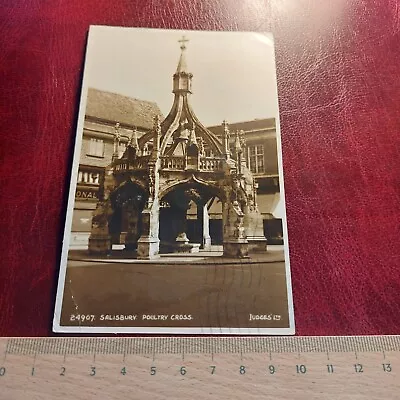 Vintage Postcard Salisbury Poultry Cross • £5.15