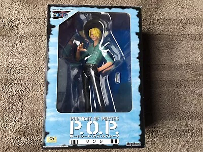 Portrait Of Pirates P.o.p. One Piece Sanji Figure Megahouse 2004 • $100