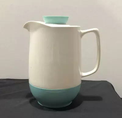 $16 • Buy Vintage VACRON Bopp-Decker Aqua Blue Vacuum Plastic Pitcher Carafe W/ Lid