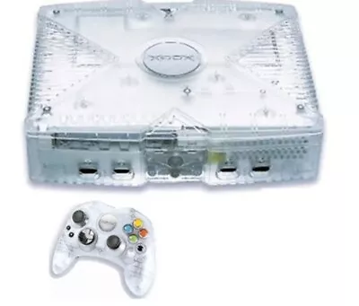  Xbox Console Crystal Ltd Ed.With 1 Crystal  Pad Unboxed  • £199