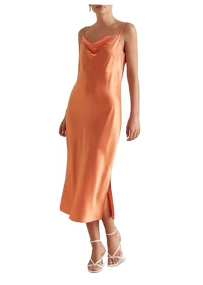 $30 • Buy Seed Size 12 Orange Slip Dress RRP $169.95