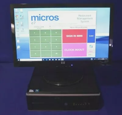 MICROS E7 HP POS SERVER WIN 10  V.4.2 TLS 1.2 PCI  COMPLIANT W/ Warranty!  • $399.95