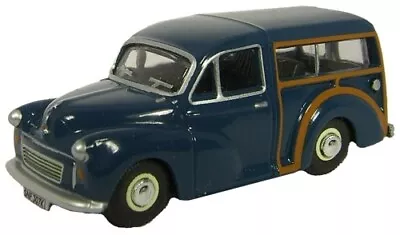 Morris Minor Traveller Car - Trafalgar Blue   -  1:76 - Oo -  Oxford 76mmt002 • $14.49