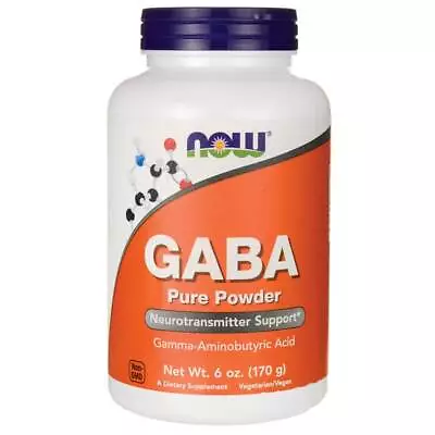 NOW Foods Gaba Pure Powder 6 Oz Pwdr • $13.18