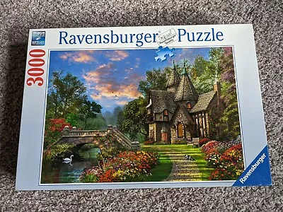 Ravensburger 3000 Piece Jigsaw Puzzle - Tranquil Countryside (2016) 170692 • $23