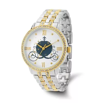 Ladies Disney Two-tone Cinderella Coach Watch • $84