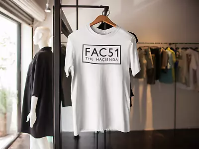 £9.99 • Buy Fac 51 The Hacienda T-shirt Madchester Happy Mondays New Order Stone Roses Rave