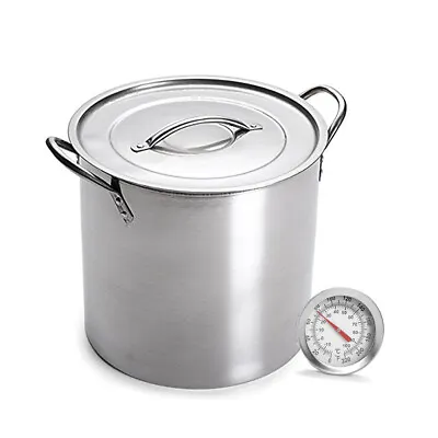 Home Brew Ohio 20 Quart (5 Gallon) Economy Stainless Steel Pot With Big Daddy • $39.99
