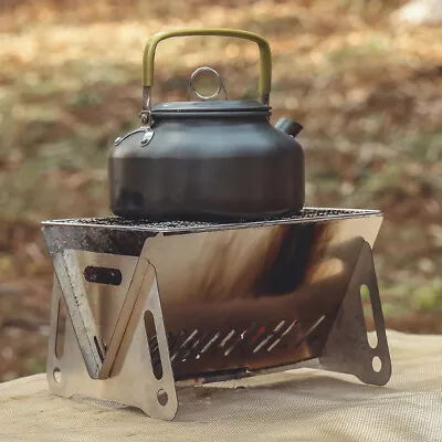 Grill Mini Tabletop Bbq Portable Charcoal Barbecue Camping Outdoor Small • $17.18