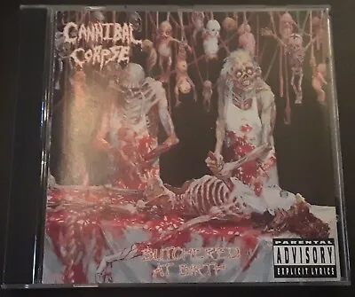 $39.99 • Buy Cannibal Corpse: Butchered At Birth 1991 Metal Blade CD VG (no Backcover) Metal 
