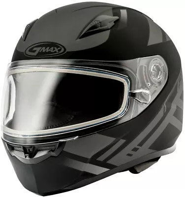 GMAX FF-49 Full-Face Berg Snow Helmet (SZ Large Matte Black/Silver) • $89.95