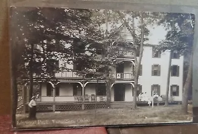 Linwood Park Hotel Vermilion Ohio RPPC Postcard 1908 Used • $24.95