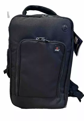 40x20x25 RAYNAIR MAX CARRYON HAND CABIN LUGGAGE BACKPACK FLIGHT TRAVEL BAG BLACK • £19.50