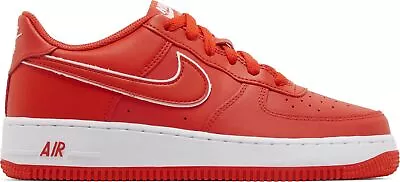 [DX5805-600] Grade School Nike AIR FORCE 1 LOW 'PICANTE RED (GS)' • $84.99
