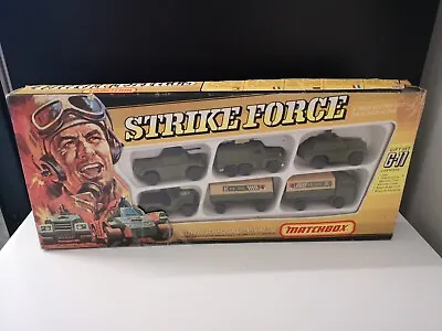 Vintage Matchbox Diecast Strike Force G11 Gift Set Boxed 1975 • $211.37