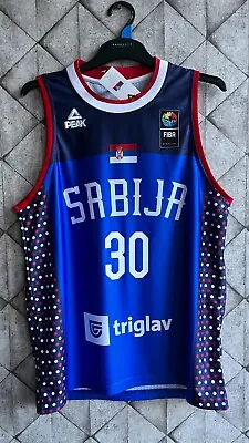 Serbia Basketball Jersey World Cup 2023 Dres Srbija Košarkaški SVETSKO PRVENSTVO • $29.99