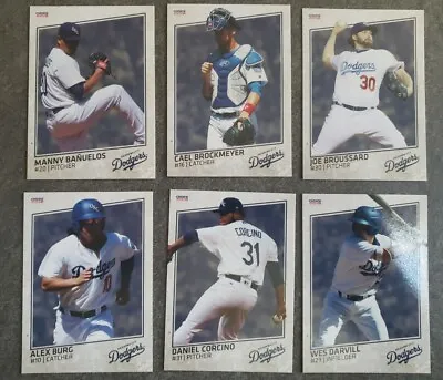 2018 Oklahoma City Dodgers SINGLE CARDS From Team Card Set - CHOOSE YOUR PLAYER • $1.95