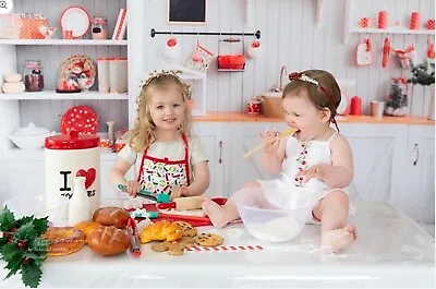 Christmas Kitchen Backdrop White Wall For Photography • $60