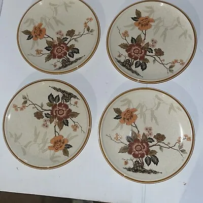 SET OF 4 MIKASA ORIENTAL CLASSICS MANDARIN Dinner Plates 10.75 Inches • $19