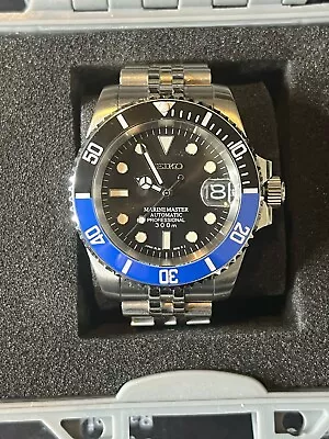 Seiko Watch 40mm Sub Black And Blue  Marine Master • $235