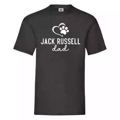 £9.99 • Buy Jack Russell Dad T-Shirt Small-3XL