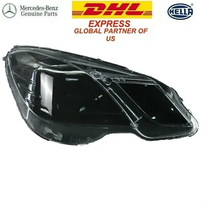 Mercedes W212 E350 E400 E500 E550 E63 AMG RIGHT Headlamp Lens Cover OEM 09-13 • $170.24