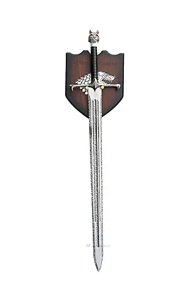 GAME OF THRONES - LONGCLAW (BOOK) THE SWORD OF JON SNOW (with FREE WALL PLAQUE) • $149.99