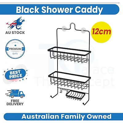 3 Tier Shower Caddy Aluminium Hanging Rack Bathroom Shampoo Storage Shelf Home • $12.20