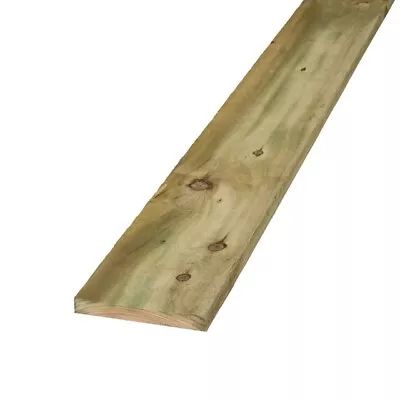 👉6x1 Timber Gravel Board Tanalised Treated 22x150mm Wood Pack Deals • £24.99