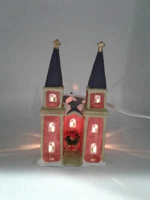 $20 • Buy Vintage 1993 Christmas Valley Christmas Village Church BS3 